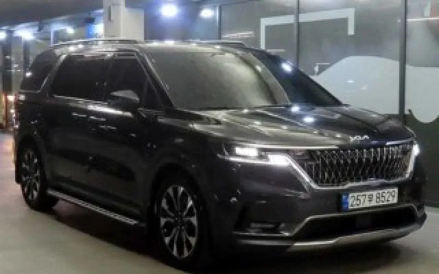 카니발하이브리드 중고차 카니발 4세대 가솔린 9인승 노블레스 매물 사진 2 - 2022/08 27,618km